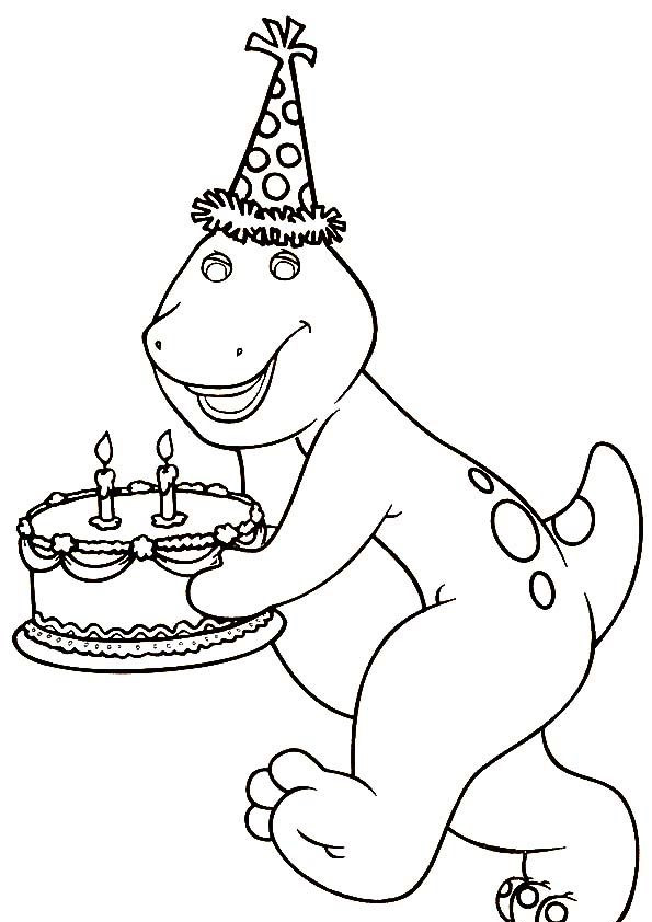 Coloring Pages | With Cake Coloring Pages