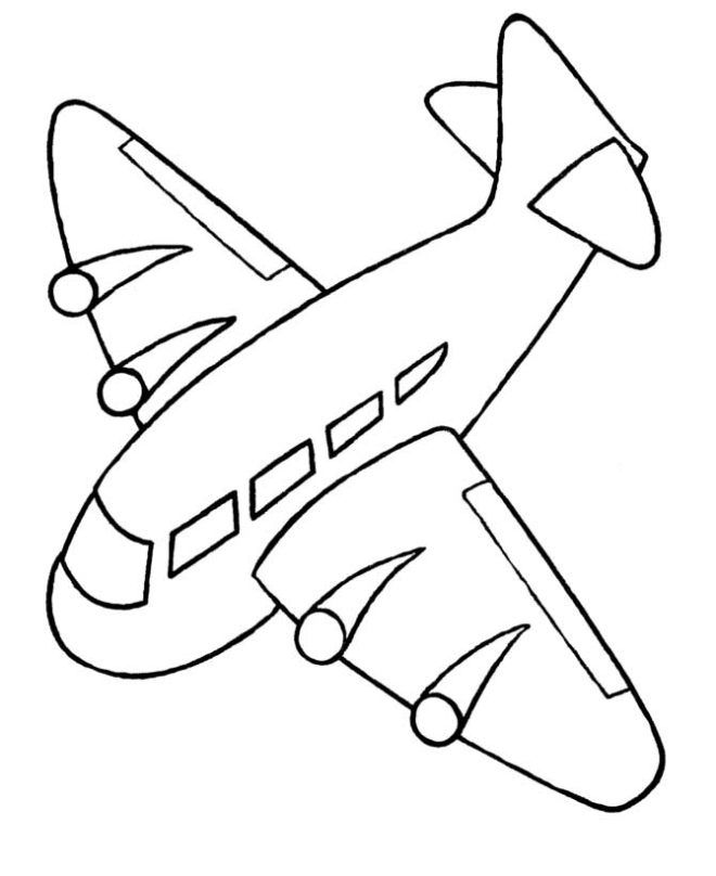 coloring pages free printable vehicles airplane coloring pages