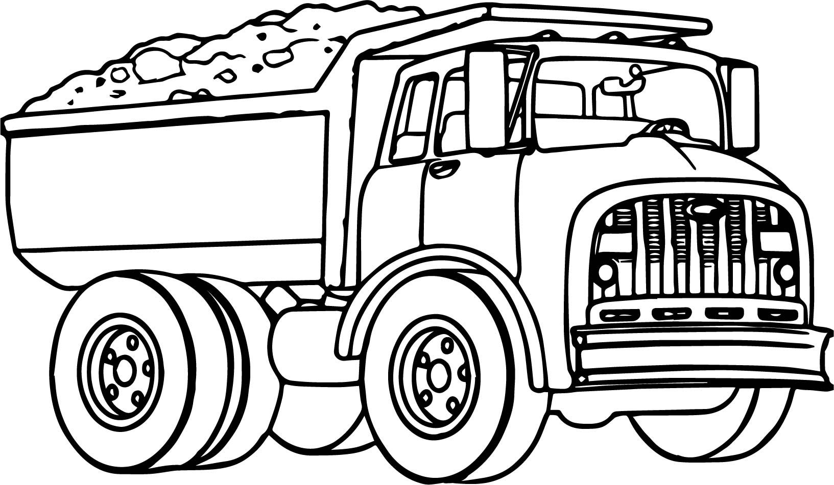 coloring-pages-vehicles-dump-truck-coloring-pages