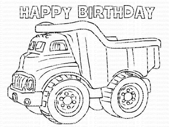 Printable Construction Coloring Pages Truck Coloring Pages Tractor 