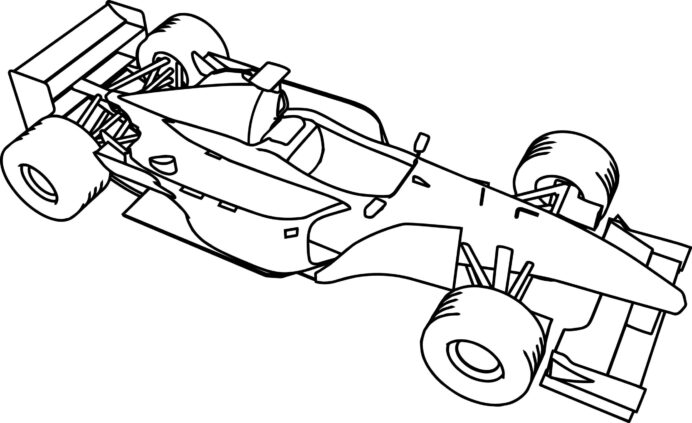 race car coloring pages