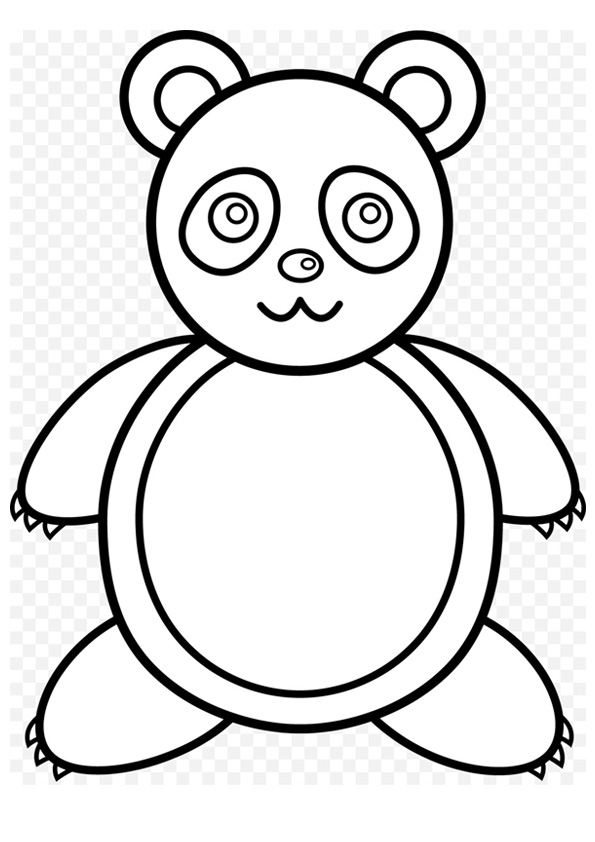 easy kids cartoon coloring pages