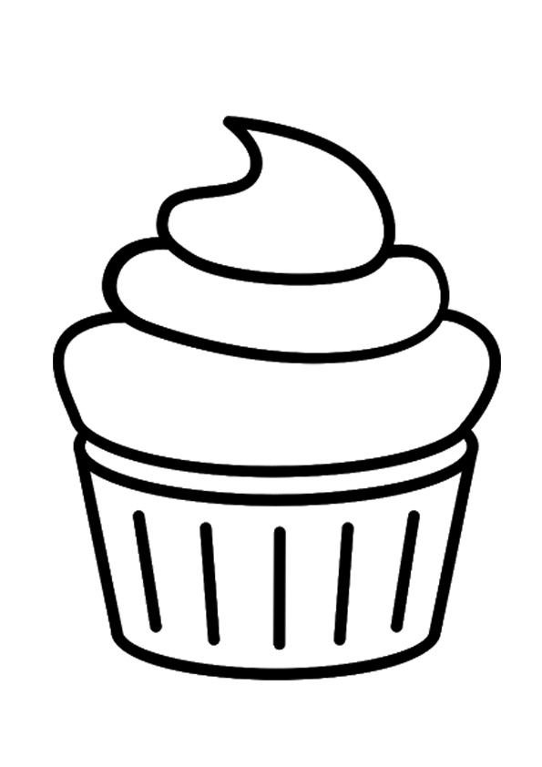 Coloring Pages Cupcake Coloring Pages For Kids