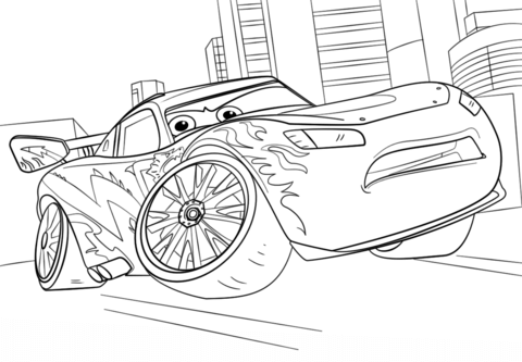 LIGHTNING McQUEEN's Top 10 Racing Tricks, CARS Compilation Drawing and  Coloring Pages