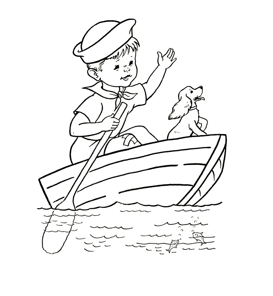 Speedboat coloring page  Free Printable Coloring Pages