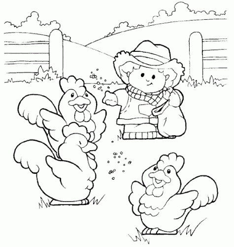 Free Farm Coloring Pages Printable coloring page