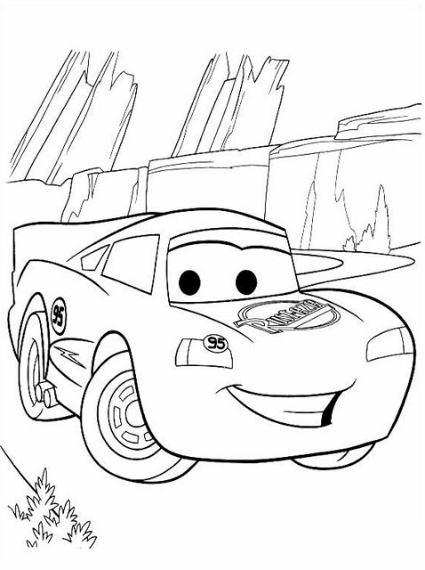 disney coloring pages for boys cars