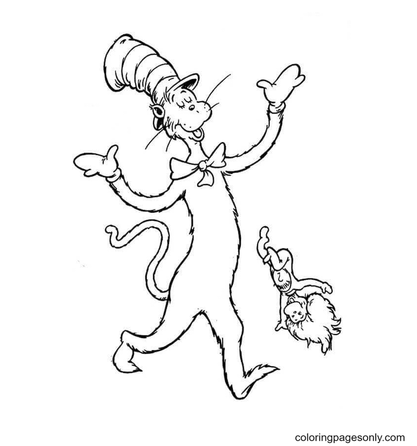 coloring-pages-cat-with-thing-two-dr-seuss-coloring-pages