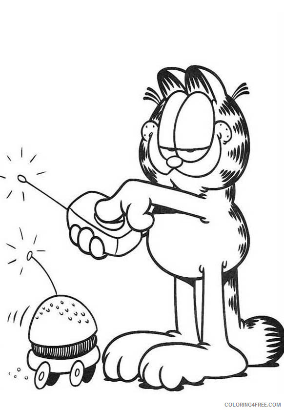 97 Coloring Pages Garfield Cartoon  Free