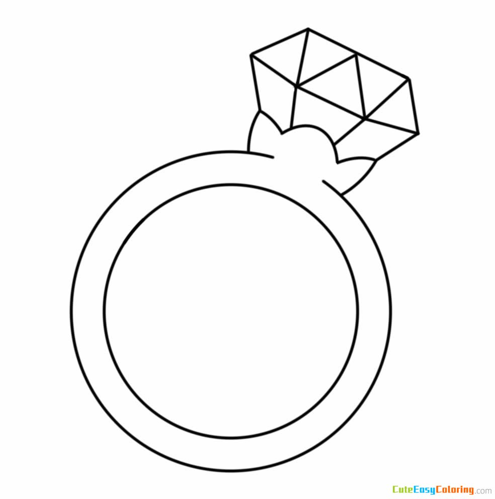 Coloring Pages Ring