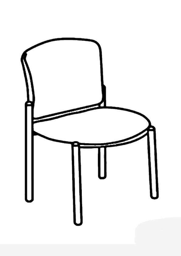 Coloring Pages  Free Printable Chair Coloring Pages