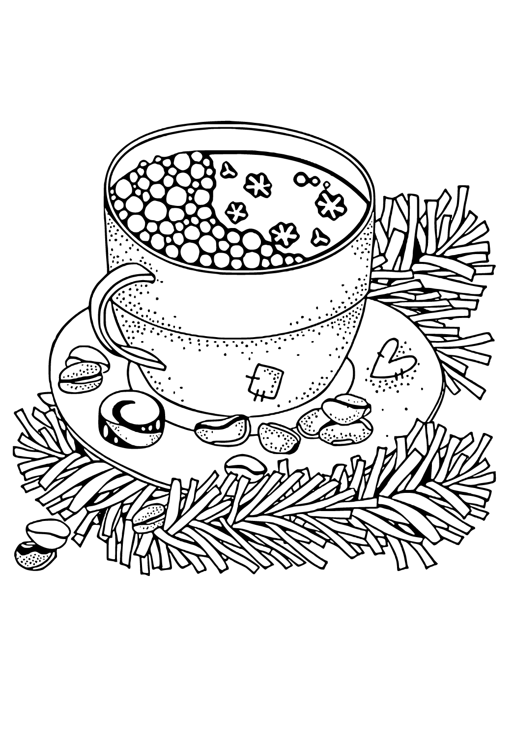 Coffee Coloring Pages - Free & Printable!