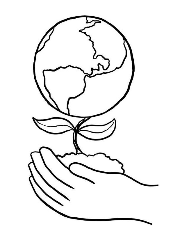 Environment Day Drawing Easy | World Environment drawing | Environment  drawing Easy - YouTube | Easy drawings, Nature drawing for kids, Earth  drawings
