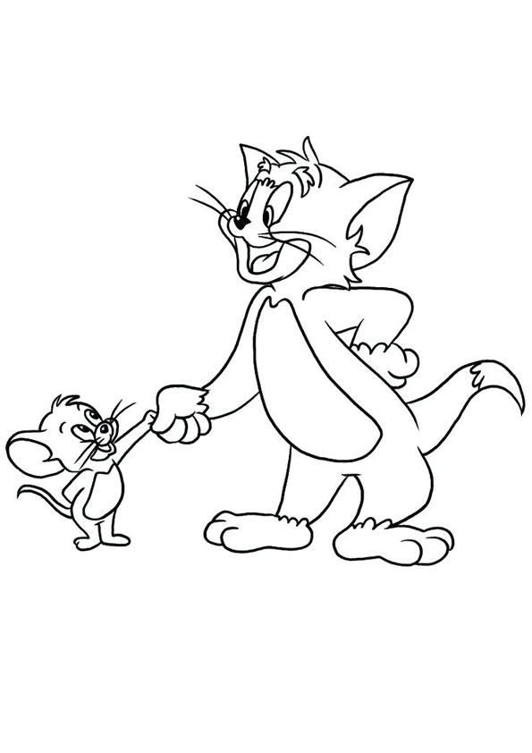 Tom And Jerry Coloring Book Coloring Pages