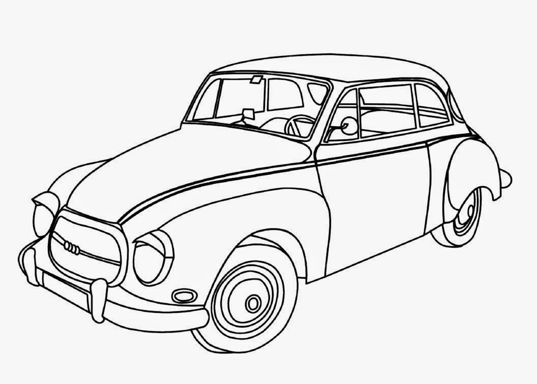 Car Coloring Book Vector Art Icons and Graphics for Free Download