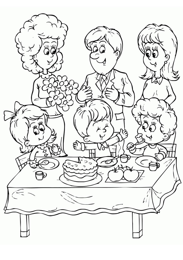 pooh bear coloring pages birthday party