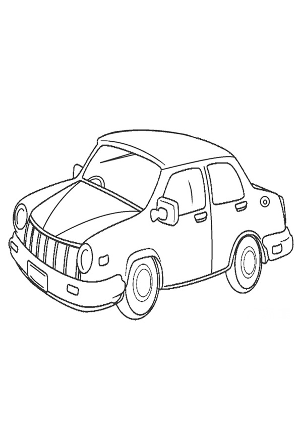 Coloring Pages | Printable Car Coloring Pages
