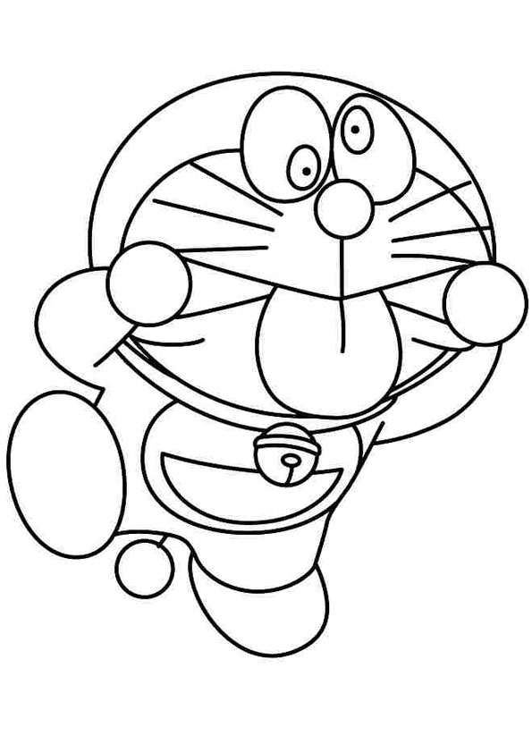 Download Coloring Pages | Cartoon Doraemon Coloring Page