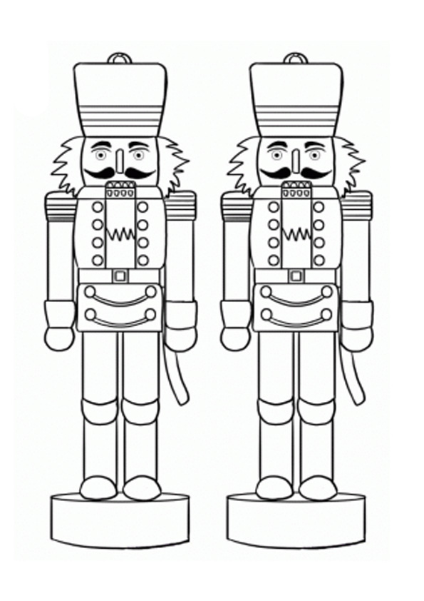 Coloring Pages Christmas Nutcracker Coloring Pages For Kids