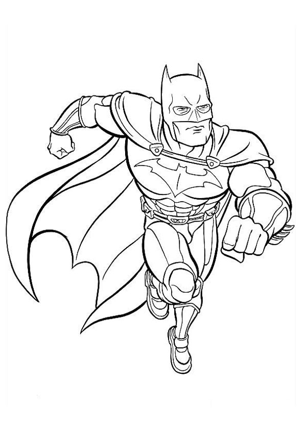 Coloring Pages | Coloring Page Batman