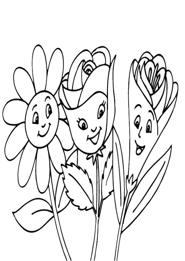 coloring pages  coloring pages spring flowers