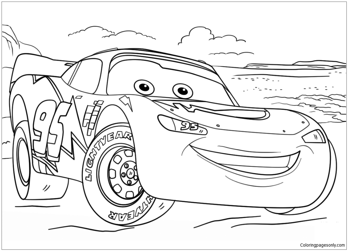 disney coloring pages for boys cars