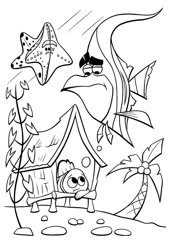 Printable Finding Nemo Coloring Pages Printable World Holiday