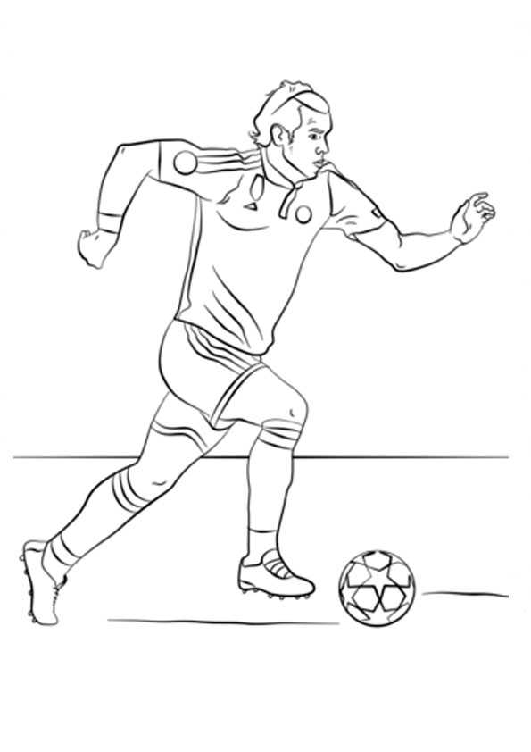 football players coloring pages