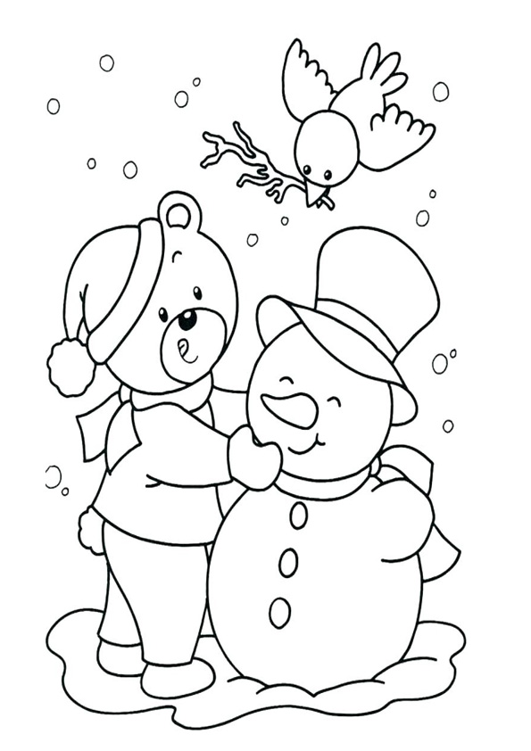 Free Printable Winter Coloring Pages For Kids