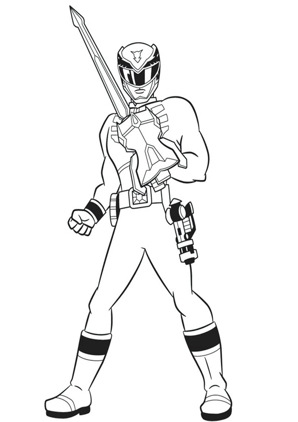 coloring pages  mighty morphin powerrangers coloring pages