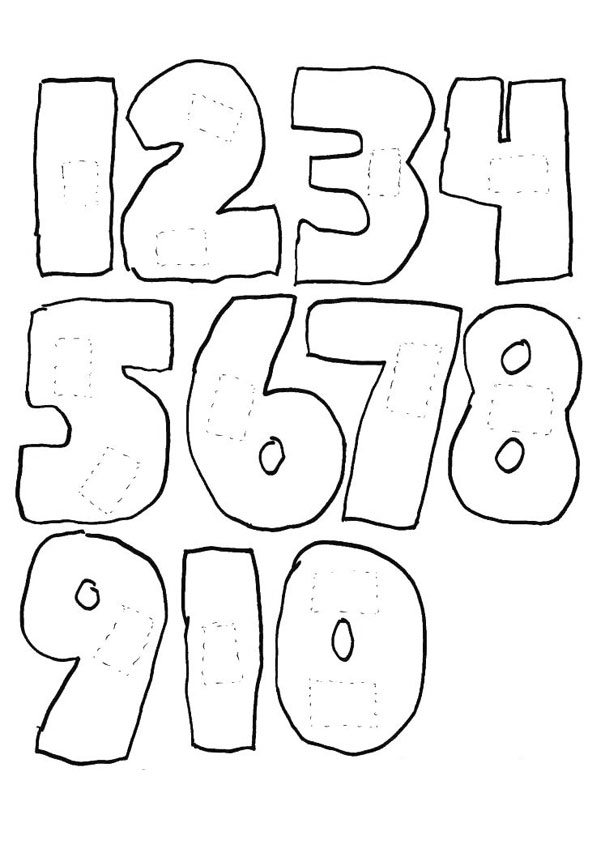 Coloring Pages With Numbers - Color By Number Free Coloring Pages