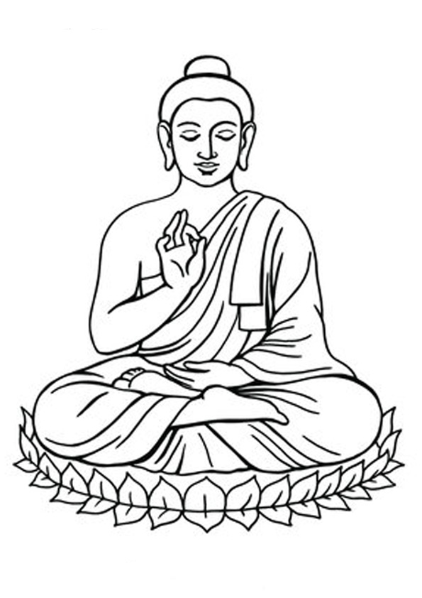 Coloring Pages Of Buddha Coloring Pages Of Buddha