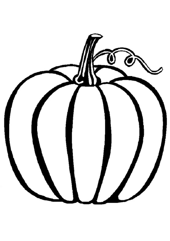 Coloring Pages | Pumpkin Coloring Page