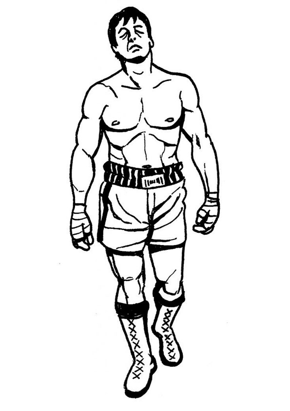 Download 322+ Boxing Coloring Pages PNG PDF File