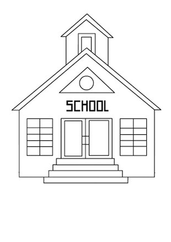 Coloring Pages | School Coloring Page