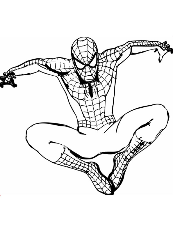 Spiderman Coloring Page coloring page