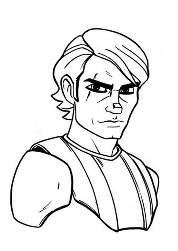 Coloring Pages Star War Coloring Page