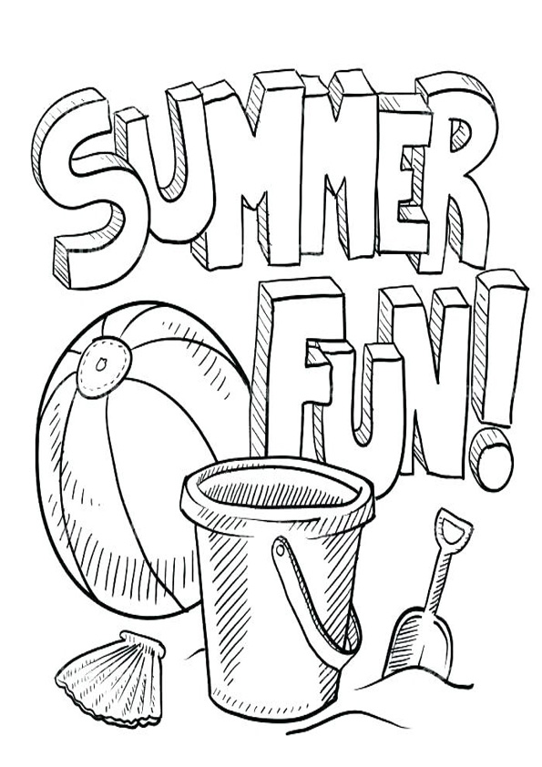 Free Printable Coloring Page Summer Fun Crate Kids Blog Pin On 