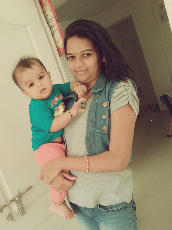 Priya (Mom)& poorv Priya (Mom)& poorv