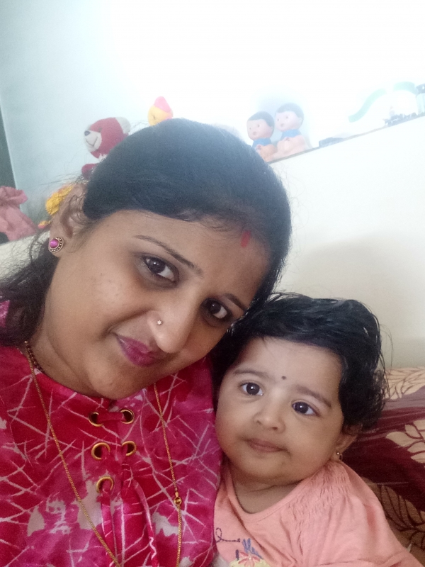 Rohini (Mom)& Riyanshi Rohini (Mom)& Riyanshi