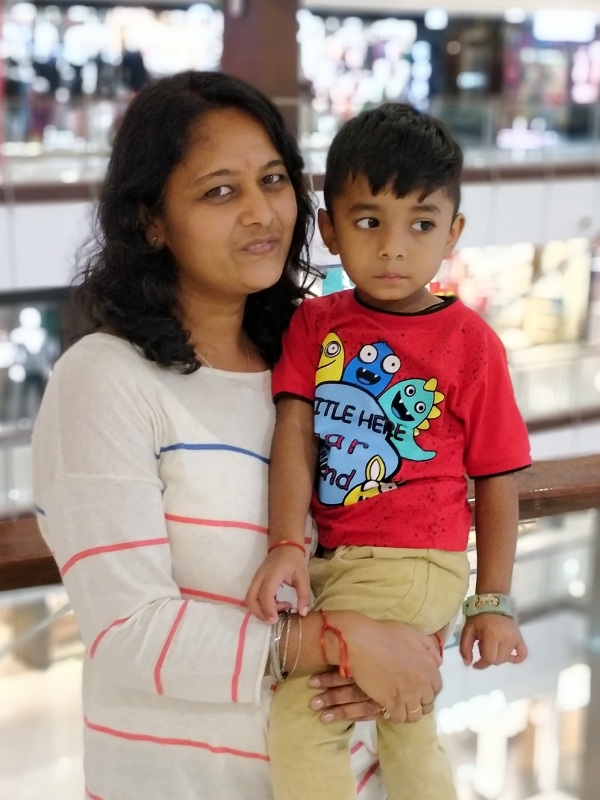 Bansi (Mom)& Nihit