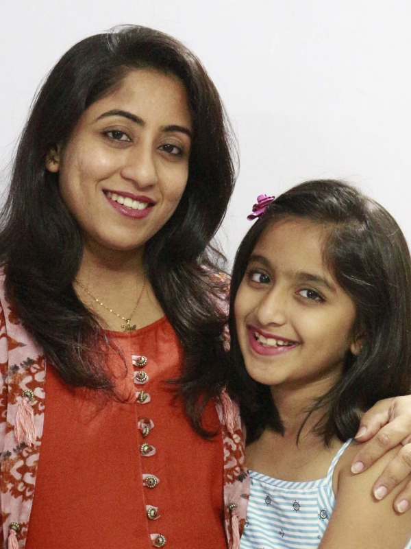 Mittal (Mom)& Aaniya