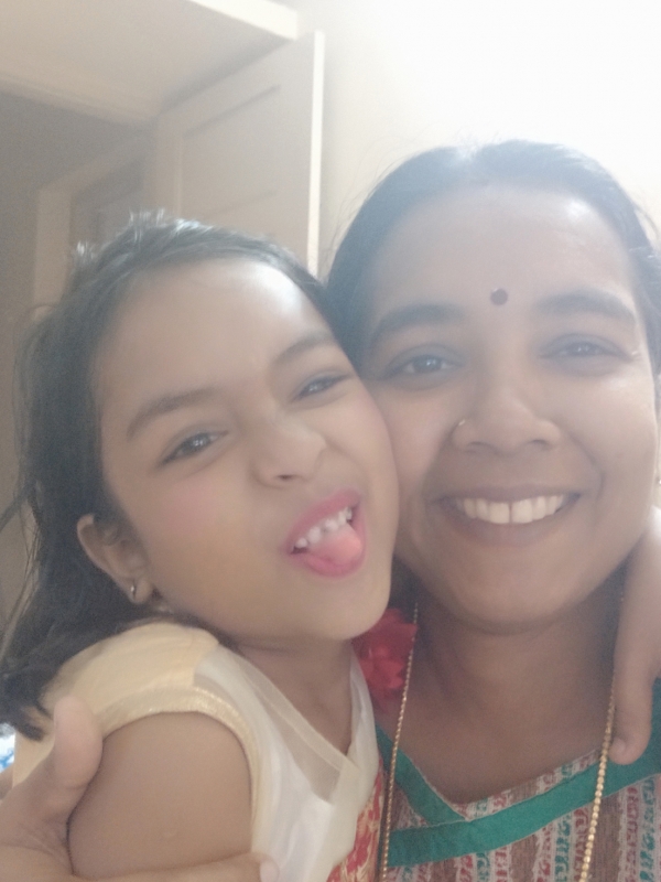 AMBIKA (Mom)& Mukthika