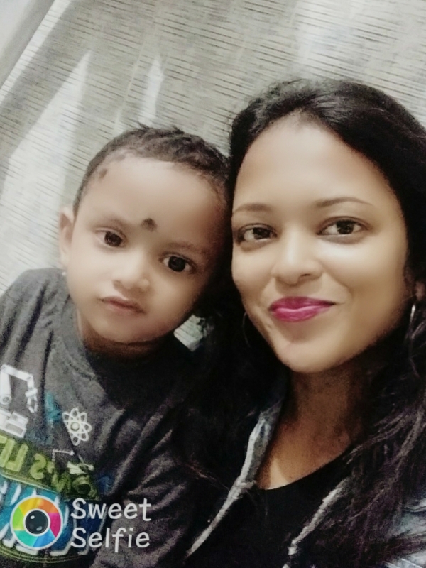 Nikita (Mom)& Reyansh Nikita (Mom)& Reyansh