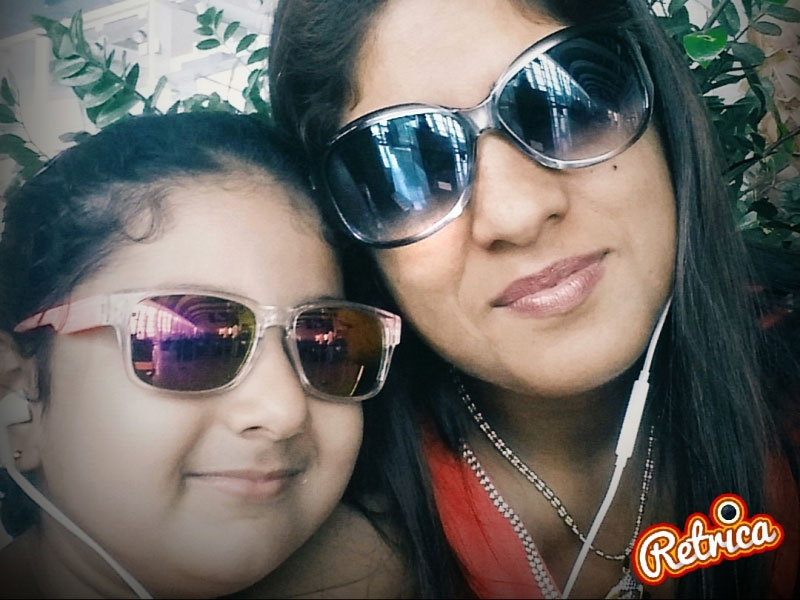 Sakshi (Mom)& Kashish