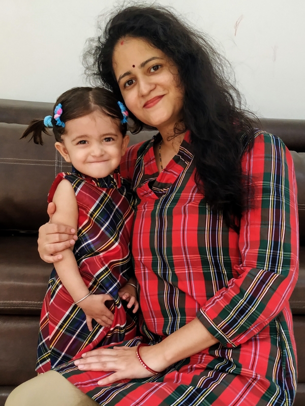 Rupali (Mom)& Prisha Rupali (Mom)& Prisha