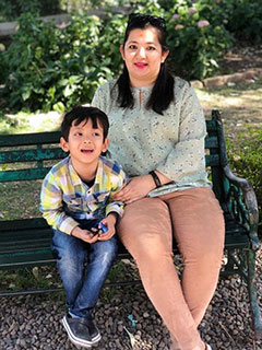 Parlee (Mom)& Reyansh Parlee (Mom)& Reyansh