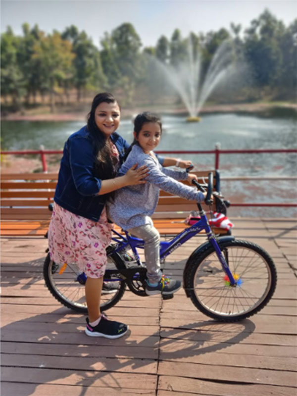 Anju (Mom)& Triti
