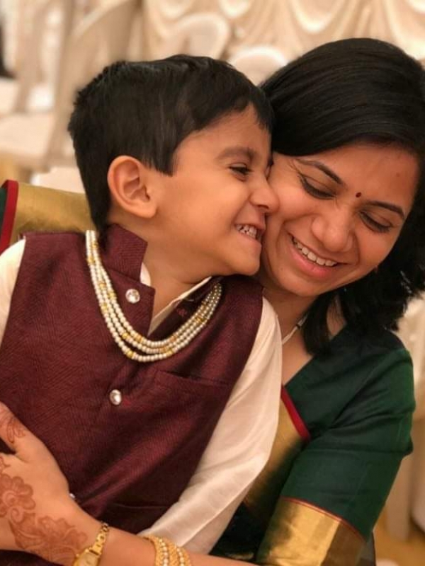 Amrita (Mom)& Kahaan Amrita (Mom)& Kahaan
