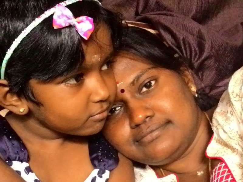 Sudha (Mom)& Thaniskaa